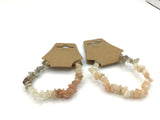 Multi Moonstone Chip Bracelets