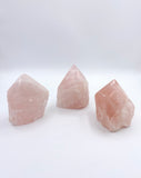 Rose Quartz Point Crystal