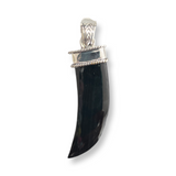 Black Onyx Pendant Sterling Silver