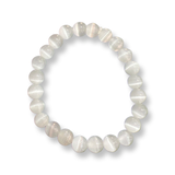 Selenite Monalisa Beaded Bracelets