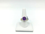 Amethyst Size 9 Rings Sterling Silver