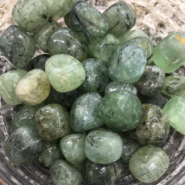 Prehnite Tumbled Stone