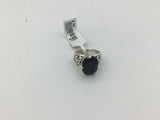 Black Onyx Size 7 Rings Sterling Silver
