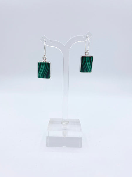Malachite Earrings