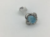 Larimar Size 6 Sterling Silver Rings