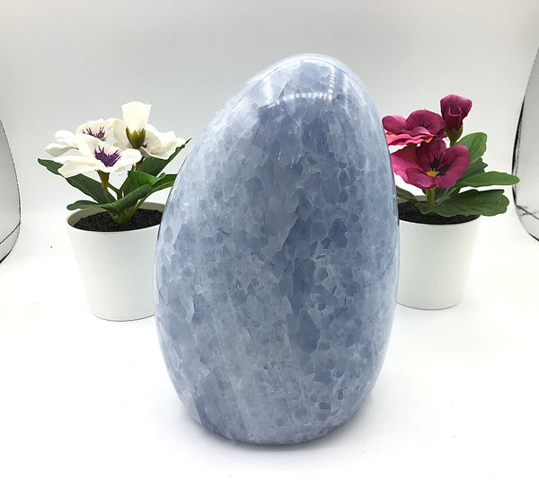 Blue Calcite Free Form