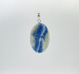 Blue Scheelite Pendants