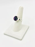 Mystic topaz Size 8 Sterling Silver Rings