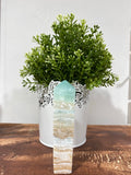 Blue Aragonite Tower