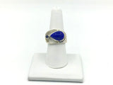 Lapis Size 8 Rings Sterling Silver