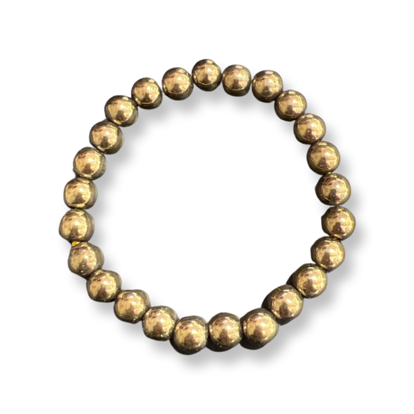 Golden Hematite Beaded Bracelets