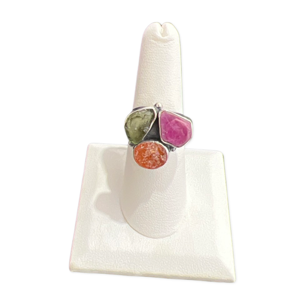 Multi stone ring size 7