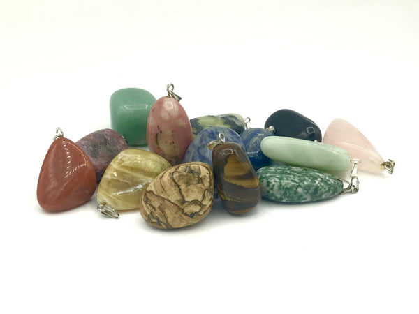 Gemstone Polished Pendants