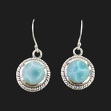 Larimar Earrings