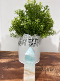 Blue Aragonite Tower
