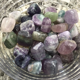 Rainbow Fluorite Tumbled Stone