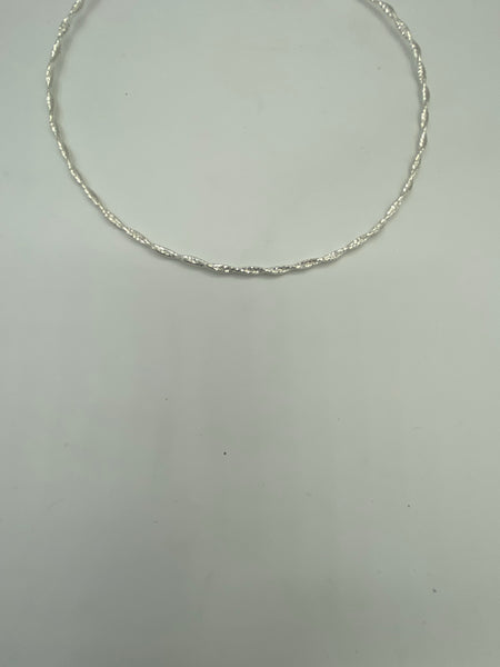Sterling Silver Chain (Double Rhodium)