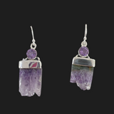 Sterling Silver Amethyst Earrings