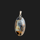 Sterling Silver Pietersite Pendant