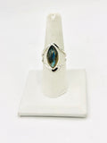 Labradorite Size - 9 Rings Sterling Silver