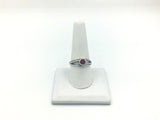 Garnet Size - 9 Rings Sterling Silver