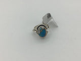 Kingman turquoise Size 7 Rings Sterling Silver