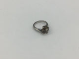 Smokey Quartz Size -6 Rings Sterling Silver