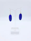 Sterling Silver Simple Lapis Earrings