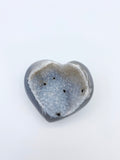 Druzy Agate Puffed Hearts