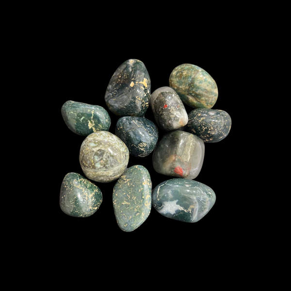 Blood Stone Tumbled Stone