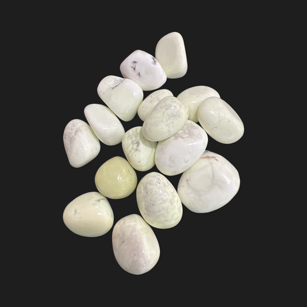 Lemon Chrysoprase Tumbled Stones