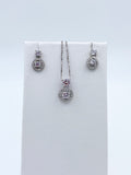 Sterling Silver Pendant/Earring Sets