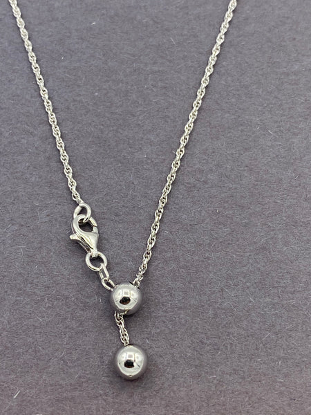 Sterling Silver Chain 24 in. (Adjustable)