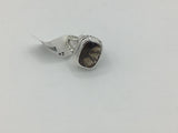 Smokey Quartz Size -6 Rings Sterling Silver