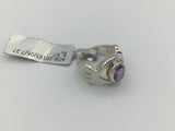 Amethyst Size-6 Rings Sterling Silver