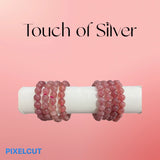 Lepidocrocite Pink beaded bracelets