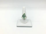 Green amethyst Size 9 Rings Sterling Silver
