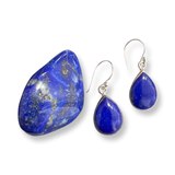 Sterling Silver Lapis Earrings