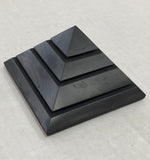 Shungite Sakara Pyramid 8 cm (Carved)