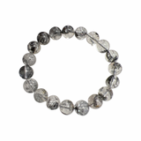 Herkimer Beaded Bracelet 10mm