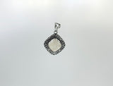 Filigree Square Pendants