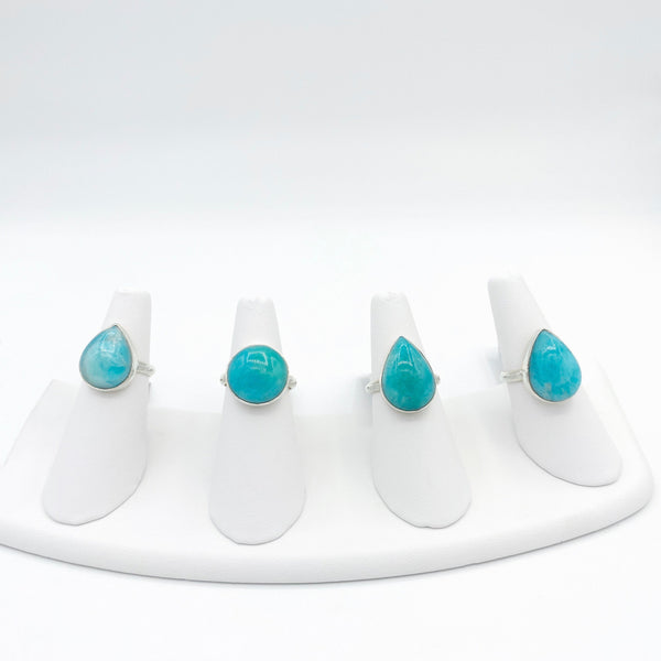 Amazonite Rings