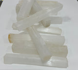Selenite Rough Sticks