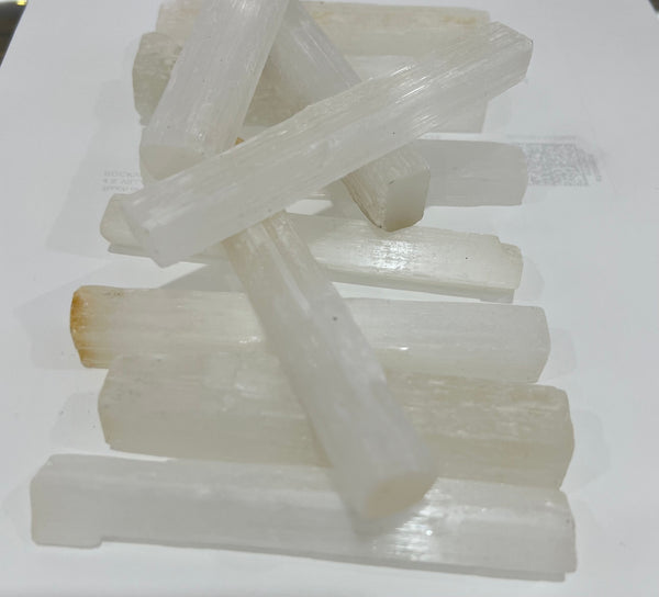 Selenite Rough Sticks