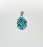 Tibetan Turquoise Pendants