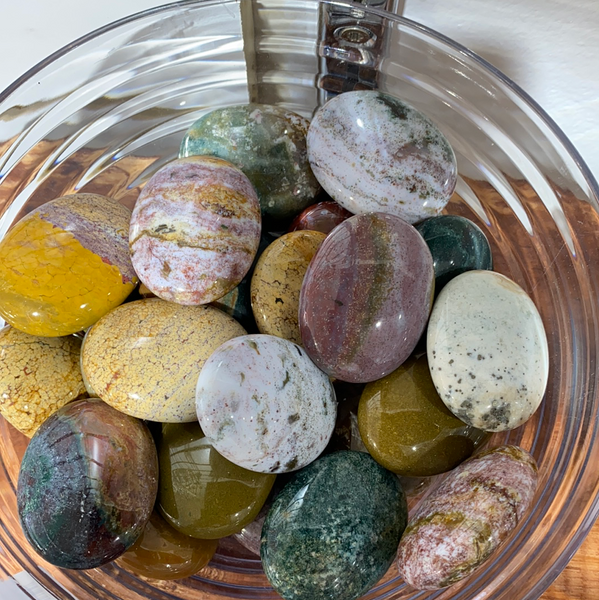 Ocean Jasper Pillow