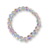 White Angel Aura Beaded Bracelets