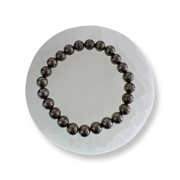 Pyrite 8 mm Beaded Bracelets