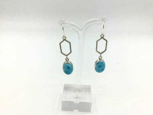 Larimar Earrings