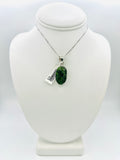 Raw Tsavorite Garnet Pendants